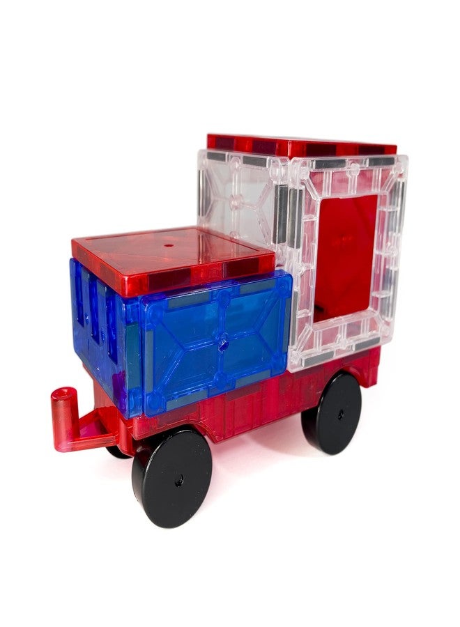 Tytan Tiles 4th of July 60-Piece Magnetic Tiles Building Set, Ergonomic Design, Kids’ STEM Toy, Architectural Building, Creative Play, Pattern Recognition, America USA Themed, Ages 3 and Up - Image 5
